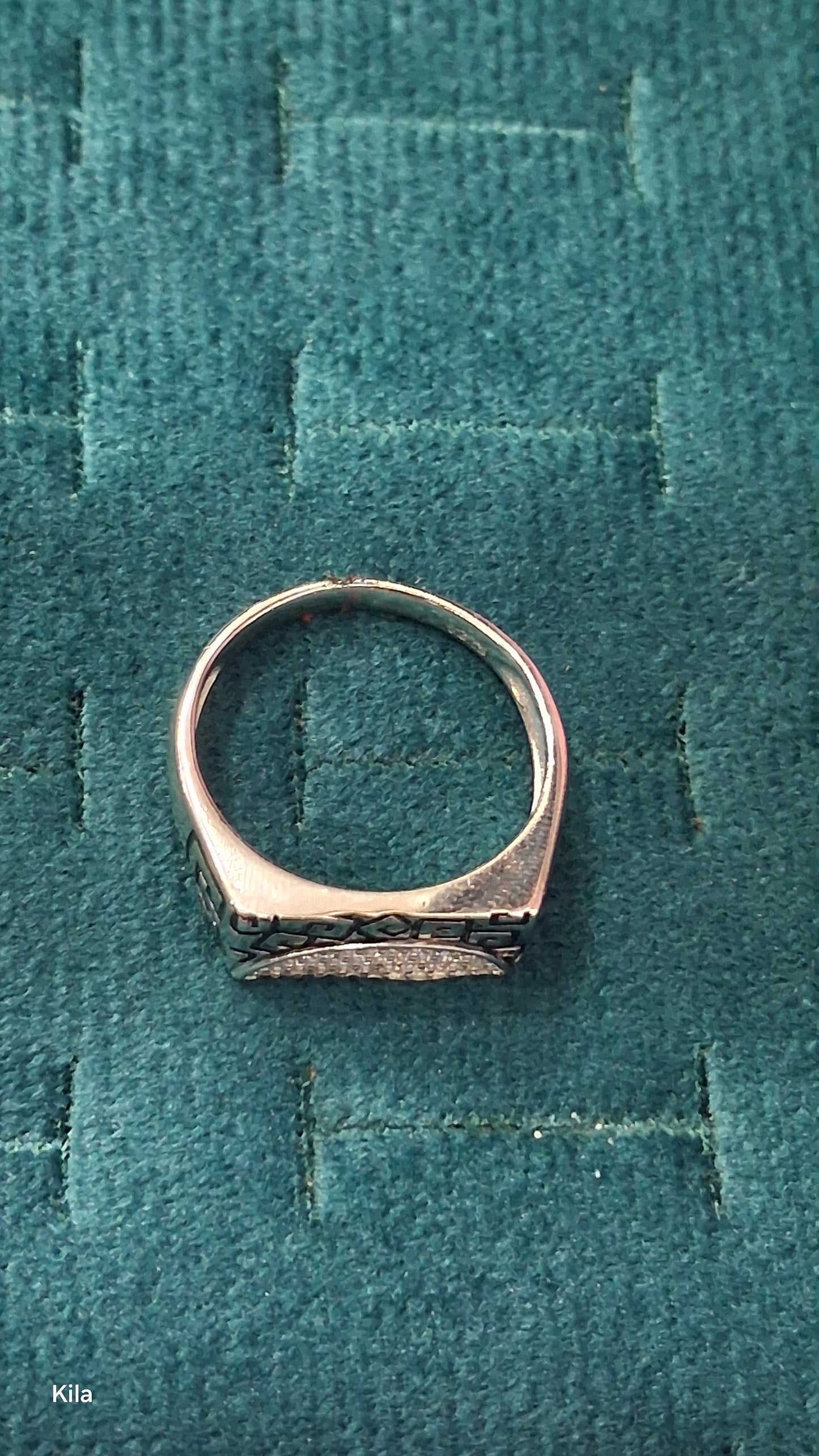 92.5 Silver Men’s Ring Size 23 | Stylish Premium Design | Elegant Jewellery
