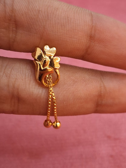 92.5 Silver Chain Model Jhumkis | Stylish Hanging Design | Jewellery