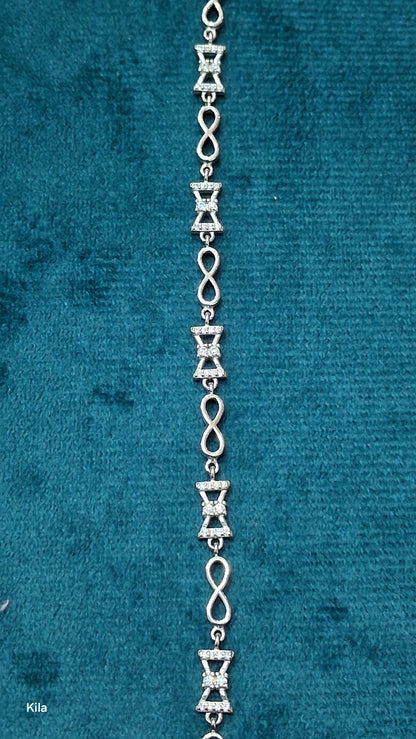 92.5 Silver Bracelet | Stylish Classic Design | Elegant Jewellery