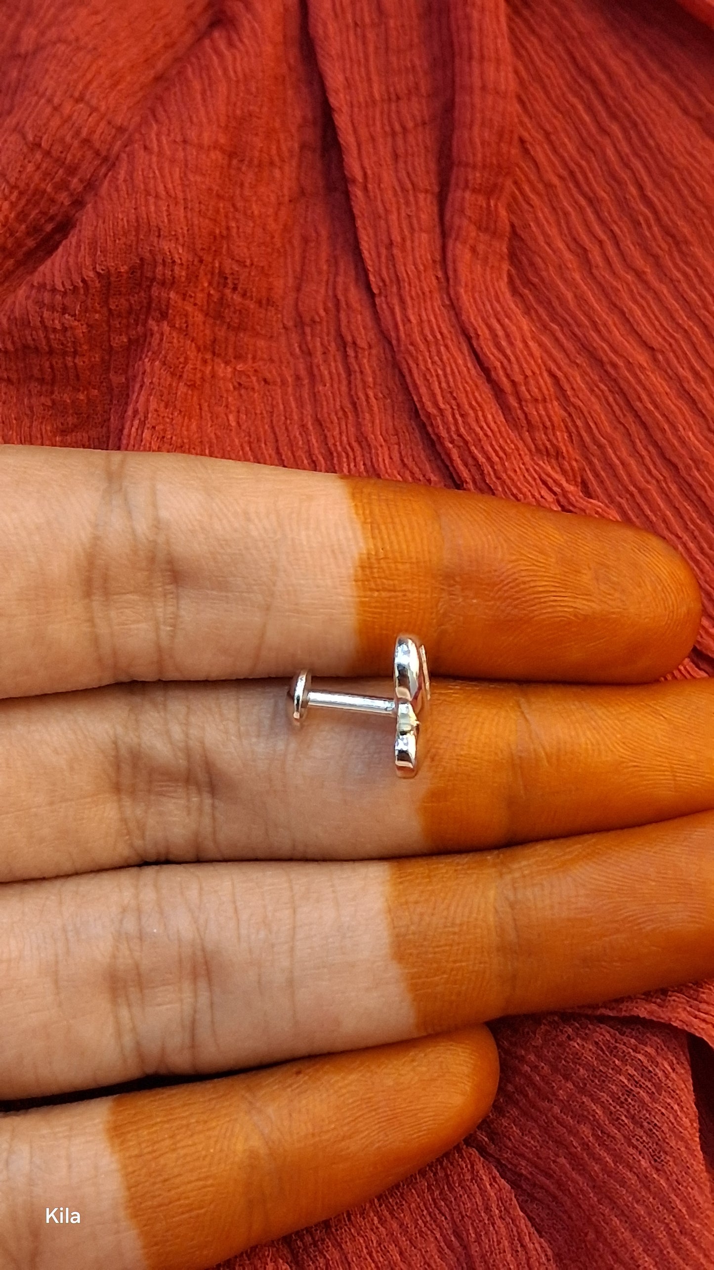 92.5 Silver Studs | Stylish Minimal Design | Elegant Jewellery
