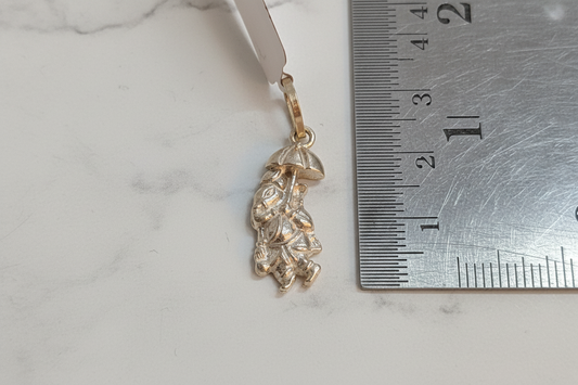92.5 Silver Vinayaka Pendant | Auspicious Spiritual Design | Elegant Jewellery