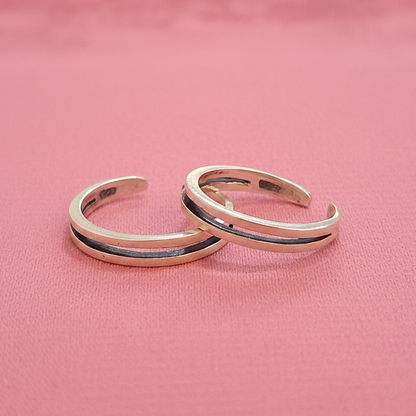 92.5 Silver Premium Toe Rings | Refined Smooth Finish | Jewellery