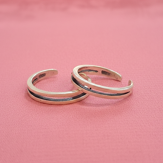 92.5 Silver Premium Toe Rings | Refined Smooth Finish | Jewellery