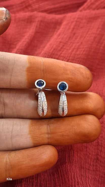 92.5 Silver Bali Earrings | Stylish Classic Design | Elegant Jewellery
