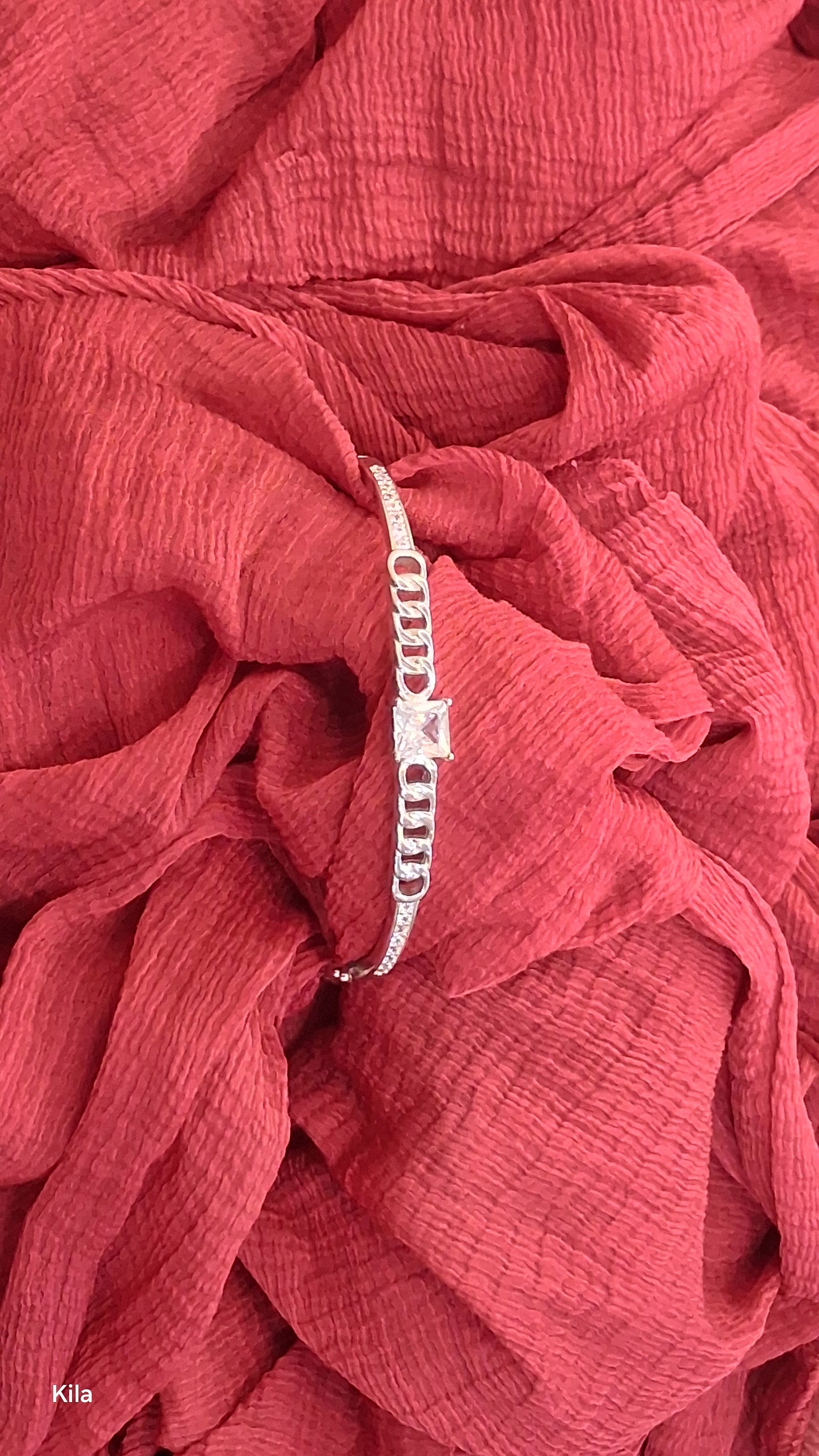92.5 Silver Women’s Minimal Bracelet | Stylish Elegant Design | Everyday Jewellery