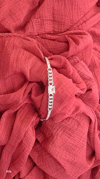 92.5 Silver Women’s Minimal Bracelet | Stylish Elegant Design | Everyday Jewellery