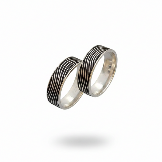 92.5 Silver Oxidised Toe Rings | Vintage Traditional Design | Jewellery