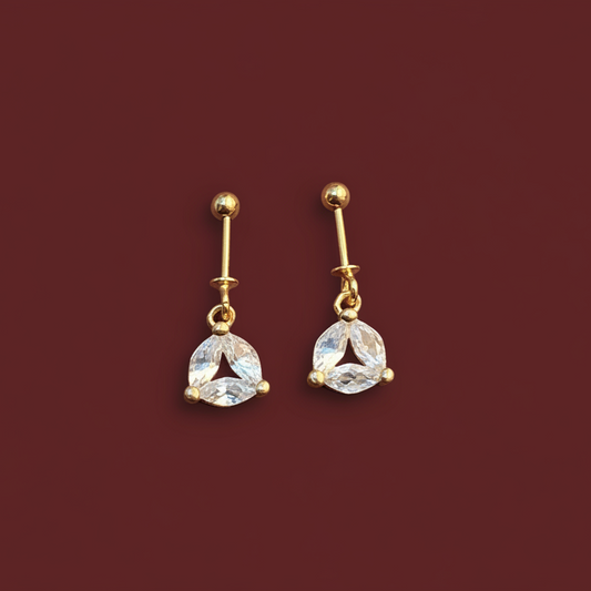 92.5 Silver Round Gold Plated Bugadi | Stylish Classic Design | Elegant Jewellery