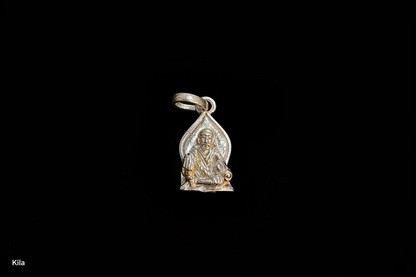 92.5 Silver Sai Baba Devotional Pendant | Elegant Spiritual Design | Jewellery