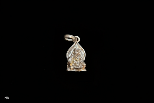 92.5 Silver Sai Baba Devotional Pendant | Elegant Spiritual Design | Jewellery