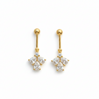92.5 Silver White Stone Bugadi | Stylish Elegant Design | Premium Jewellery