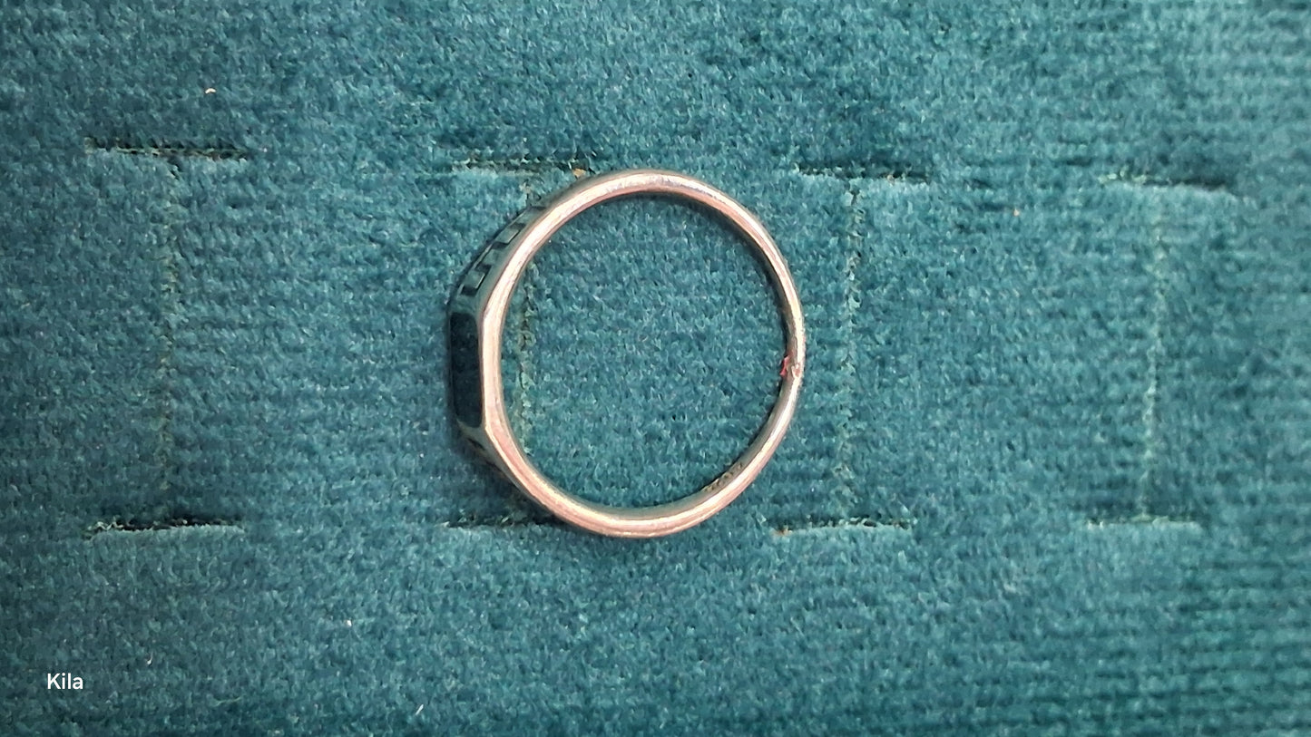 92.5 Silver Men’s Ring Size 22 | Stylish Elegant Finish | Fashion Jewellery