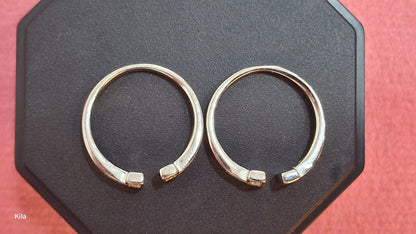 92.5 Silver Premium Toe Rings | Stylish Modern Design | Jewellery