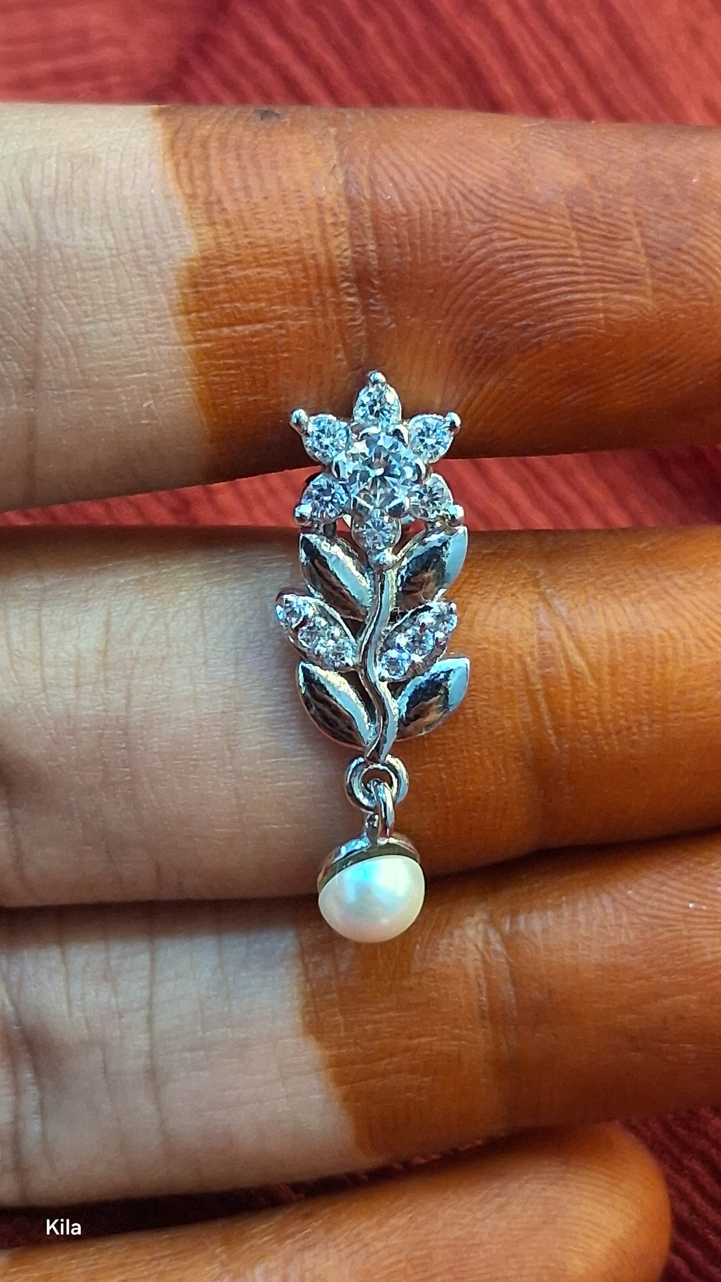 92.5 Silver Premium Earrings | Stylish Classic Design | Elegant Jewellery