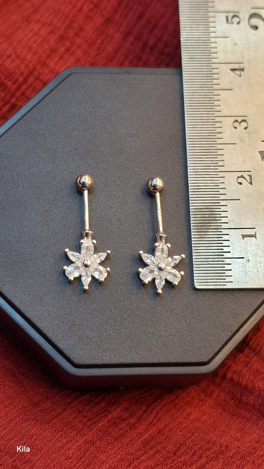 Silver stylish bugadi