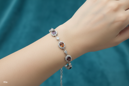 92.5 Silver Bracelet | Stylish Elegant Design | Comfortable Fashion Jewellery