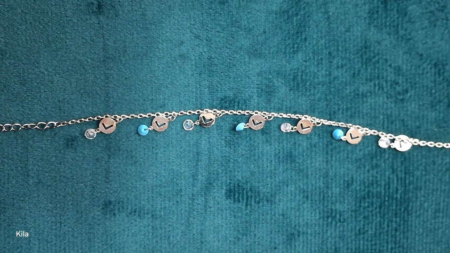 92.5 Silver Charm Bracelet | Stylish Trendy Design | Elegant Jewellery