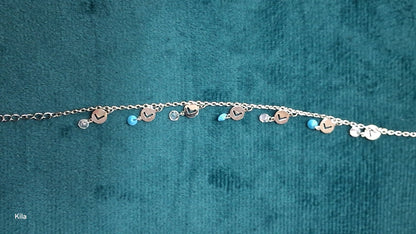 92.5 Silver Charm Bracelet | Stylish Trendy Design | Elegant Jewellery