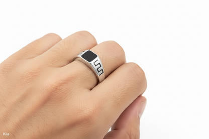 92.5 Silver Men’s Ring Size 22 | Stylish Elegant Finish | Fashion Jewellery
