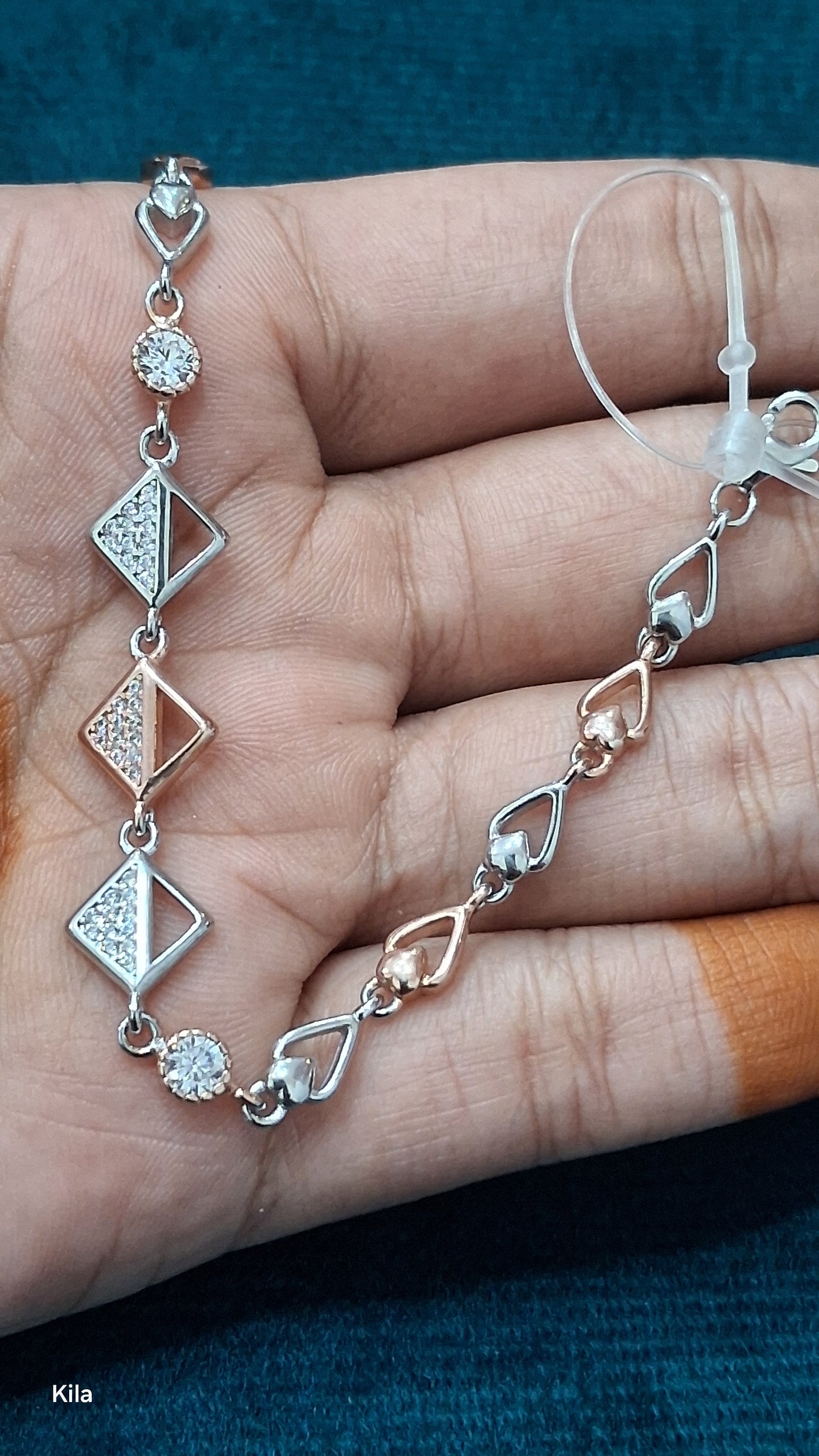92.5 Silver Bracelet | Stylish Refined Design | Elegant Jewellery