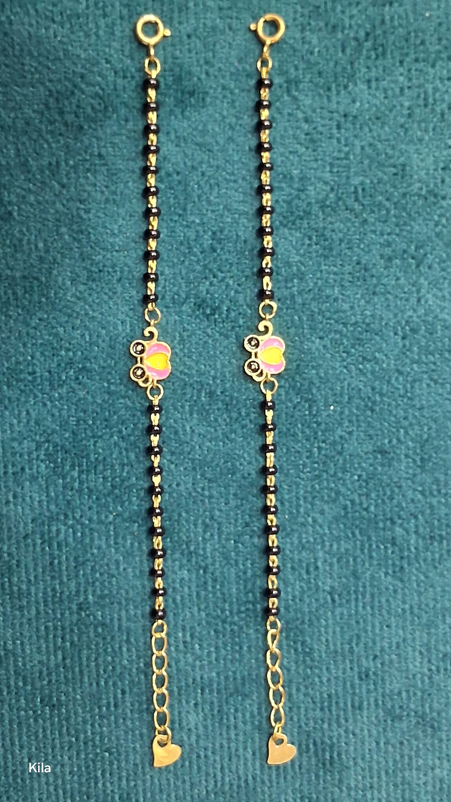 92.5 Silver Kids Anklets | Stylish Smooth Finish | Elegant Jewellery