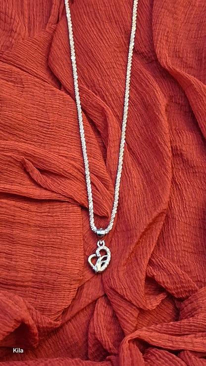 925 Silver Premium Italian Chain 18 Inches | Stylish Luxury Design | Elegant Jewellery