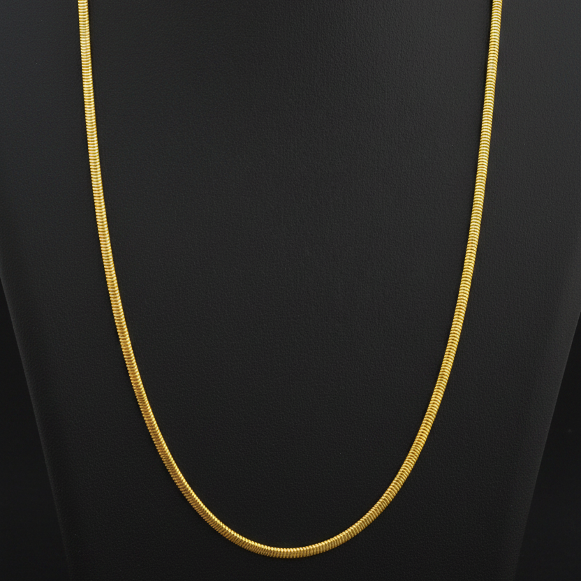 Red fabric with a gold line on a red background