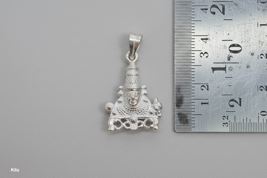 92.5 Silver Venkateswara Swamy Pendant | Divine Blessings Design | Jewellery