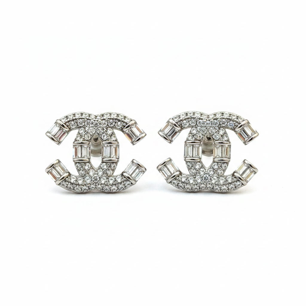 92.5 Silver Premium Earrings | Stylish Elegant Design | Luxury Jewellery