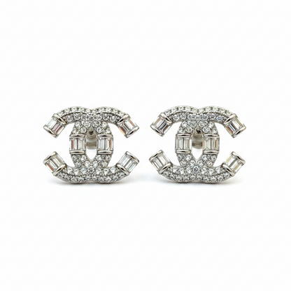 92.5 Silver Premium Earrings | Stylish Elegant Design | Luxury Jewellery