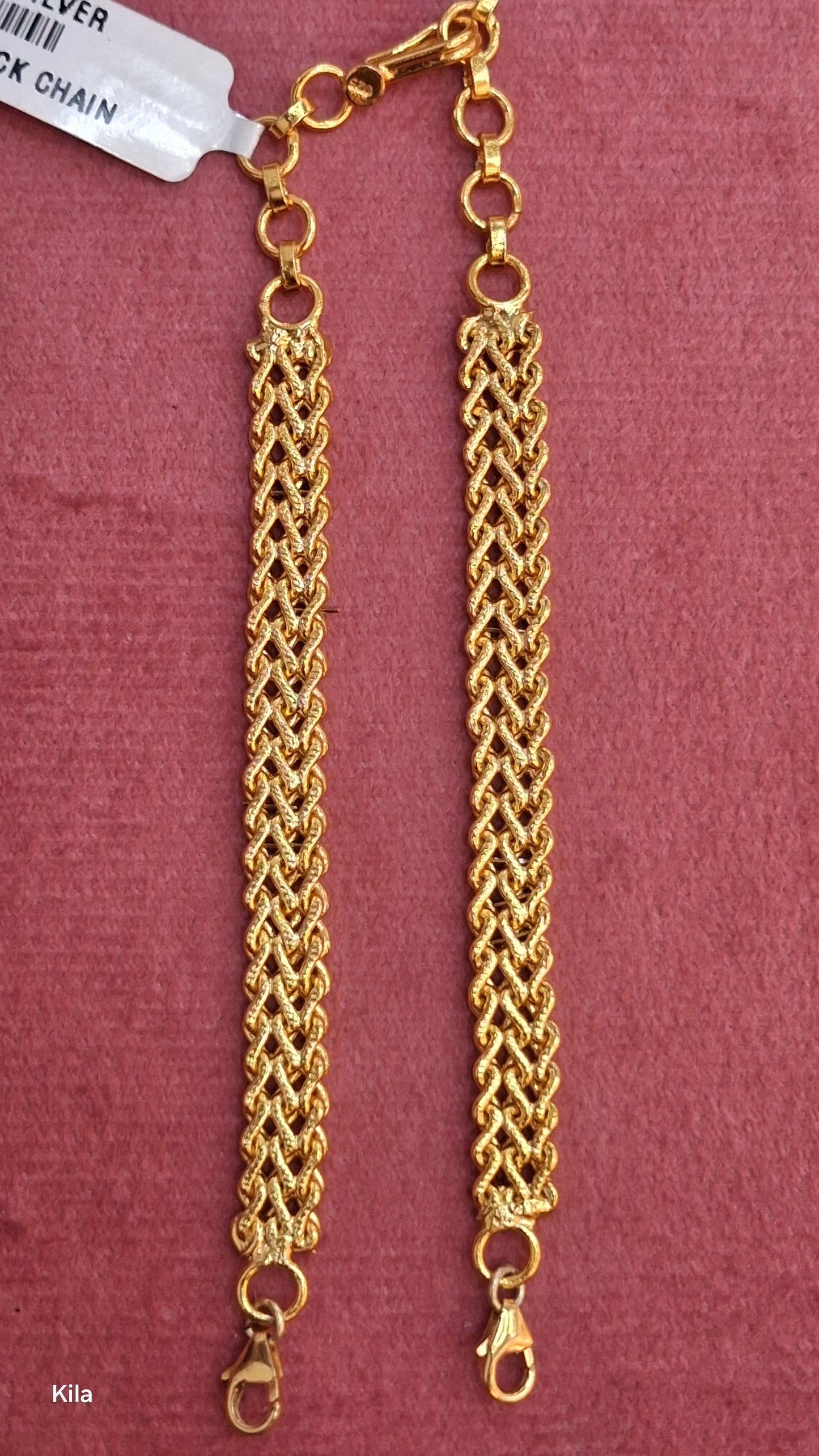 92.5 Silver Gold Plated Back Chain | Stylish Saree Accessory Design | Jewellery