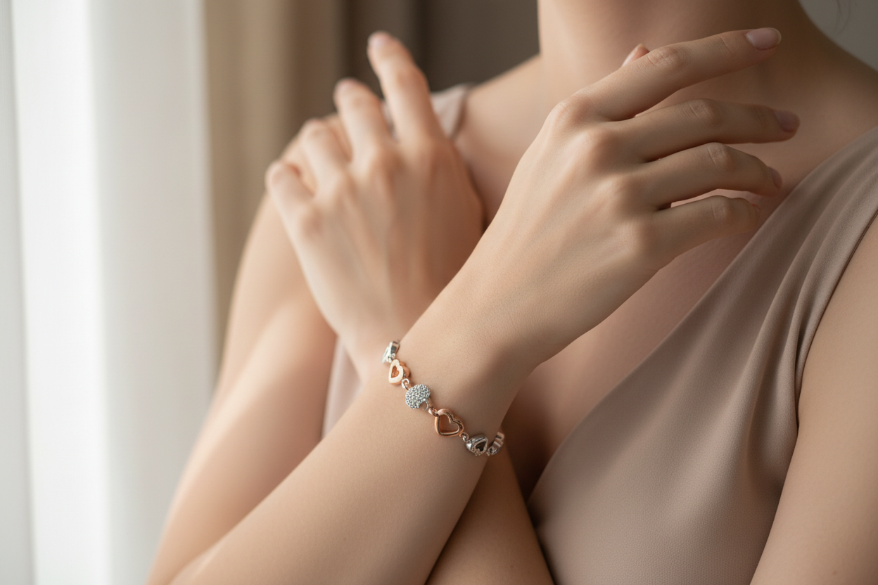 92.5 Silver Bracelet | Stylish Classic Design | Elegant Jewellery