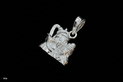 92.5 Silver Shiva Parvati Pendant | Divine Couple Design | Elegant Jewellery