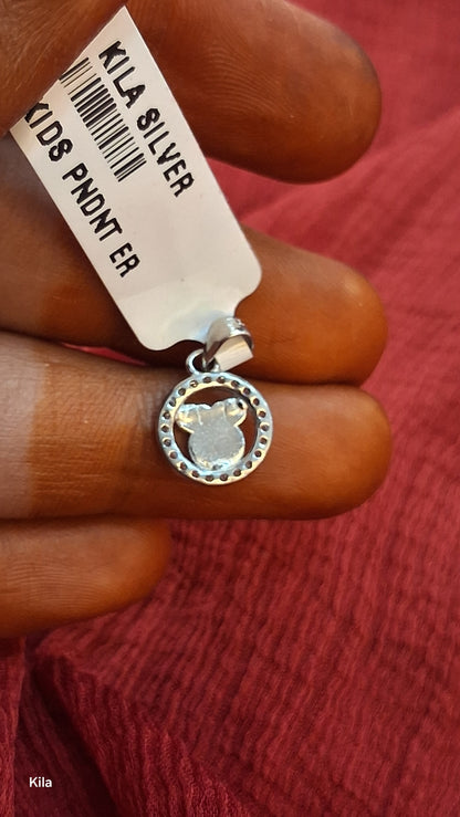 92.5 Silver Pendant | Stylish Classic Design | Elegant Jewellery
