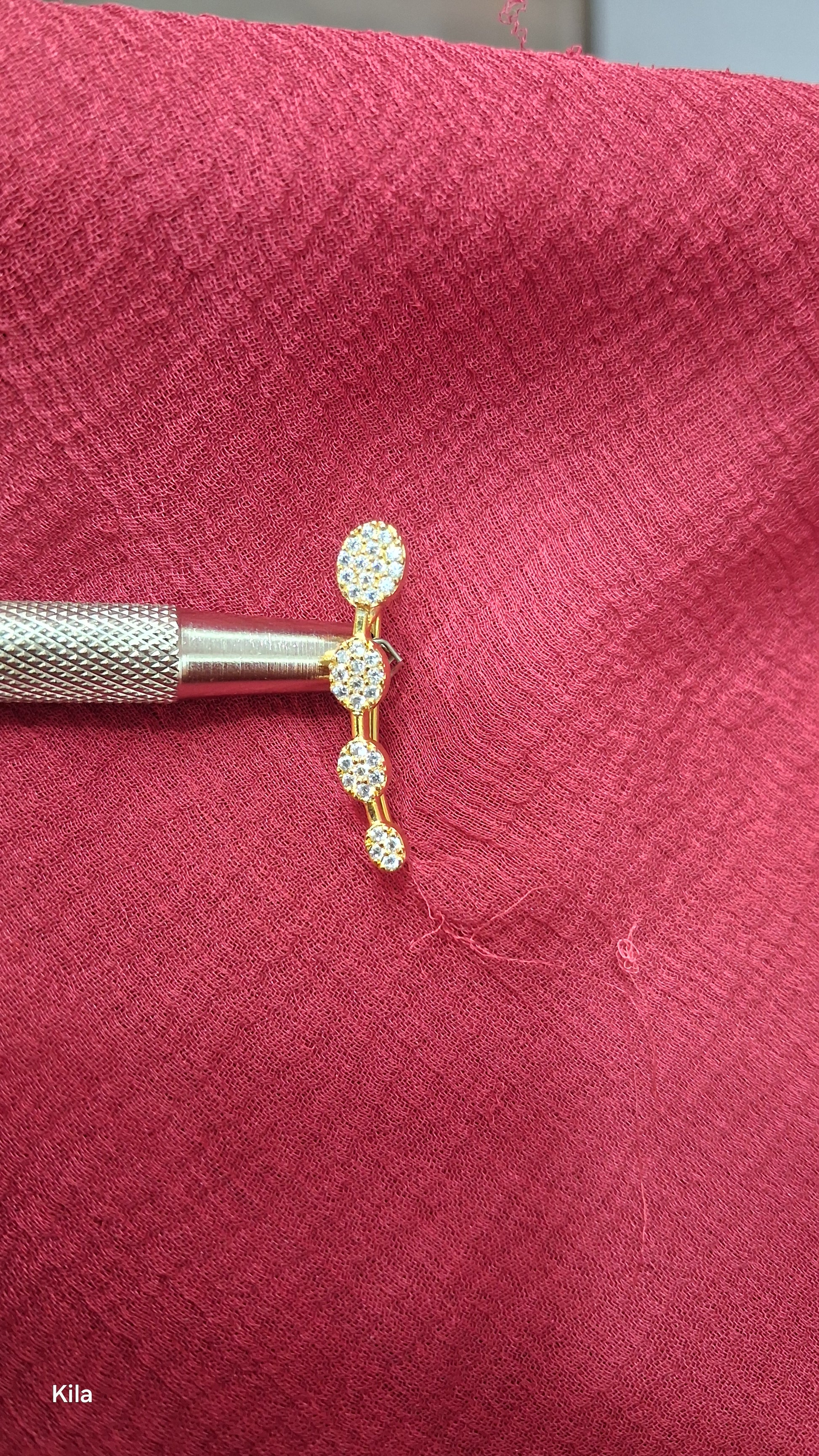 silver gold plated ercuffs