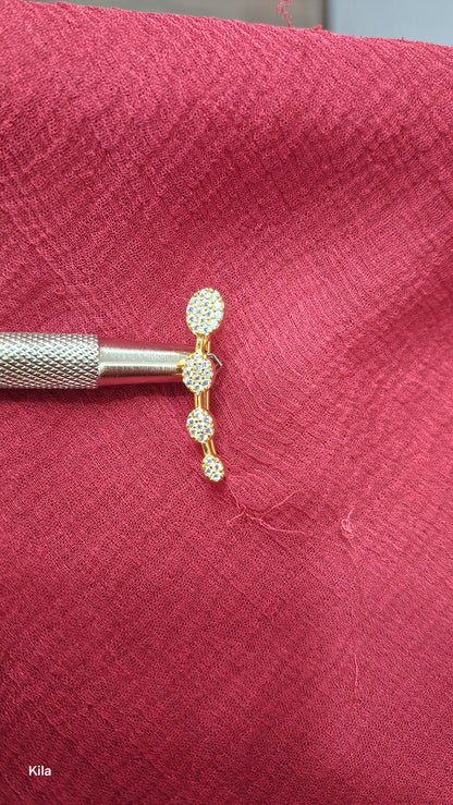 silver gold plated ercuffs