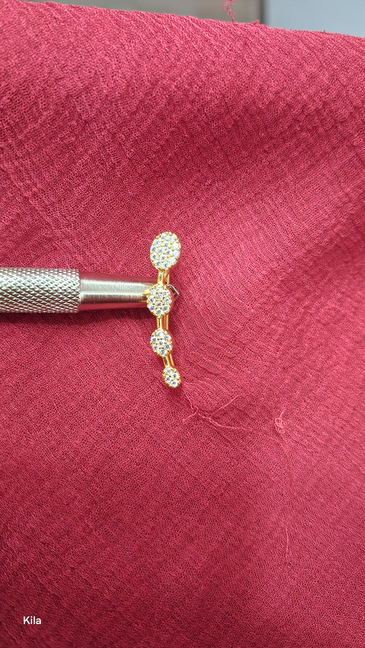 silver gold plated ercuffs