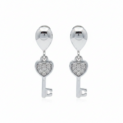 92.5 Silver Premium Earrings | Stylish Elegant Design | Luxury Jewellery