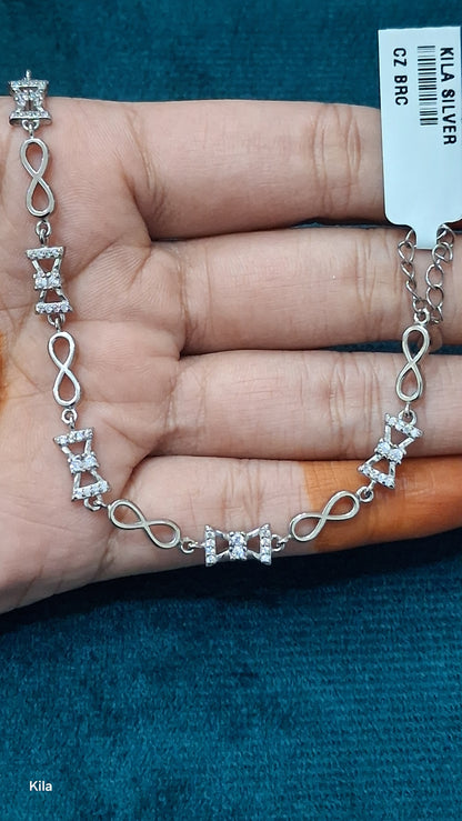 92.5 Silver Bracelet | Stylish Classic Design | Elegant Jewellery
