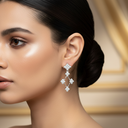 925 Silver Earrings | Stylish Minimal Design | Elegant Jewellery