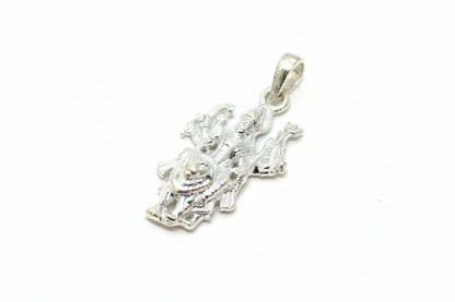 92.5 Silver Durga Devi Pendant | Powerful Divine Design | Stylish Jewellery