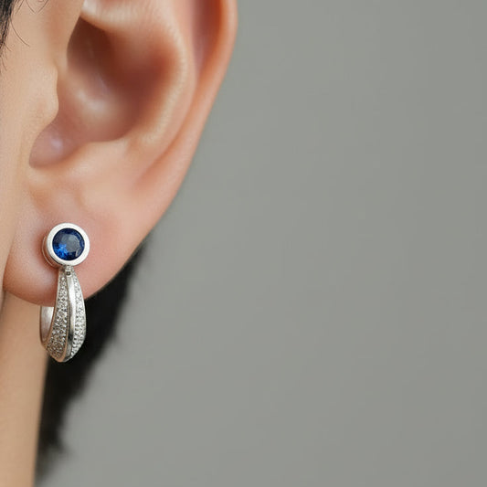 92.5 Silver Bali Earrings | Stylish Classic Design | Elegant Jewellery