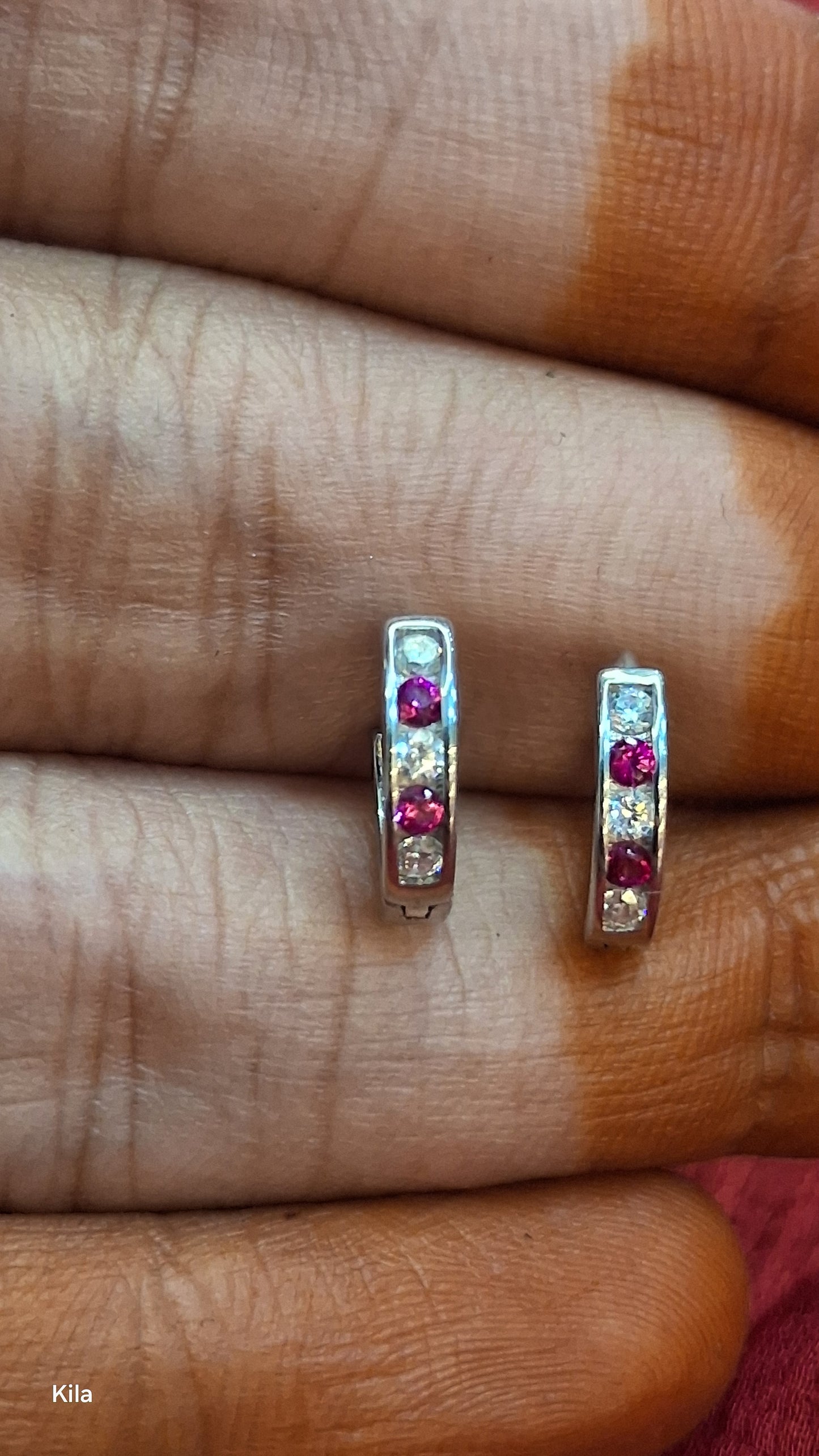 92.5 Silver Bali Earrings | Stylish Modern Design | Elegant Jewellery