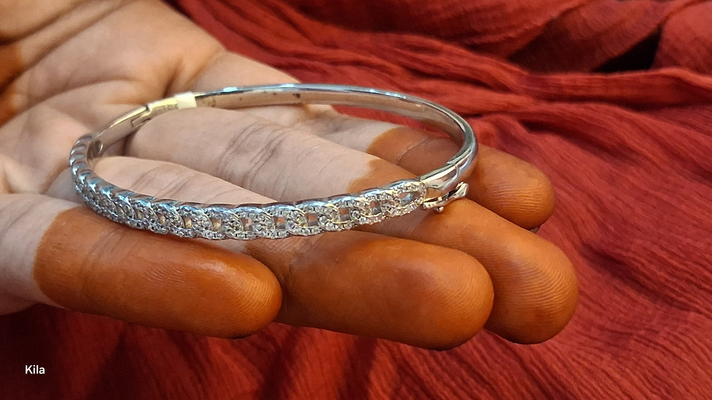 92.5 Silver Women’s Bracelet | Stylish Elegant Design | Fashion Jewellery