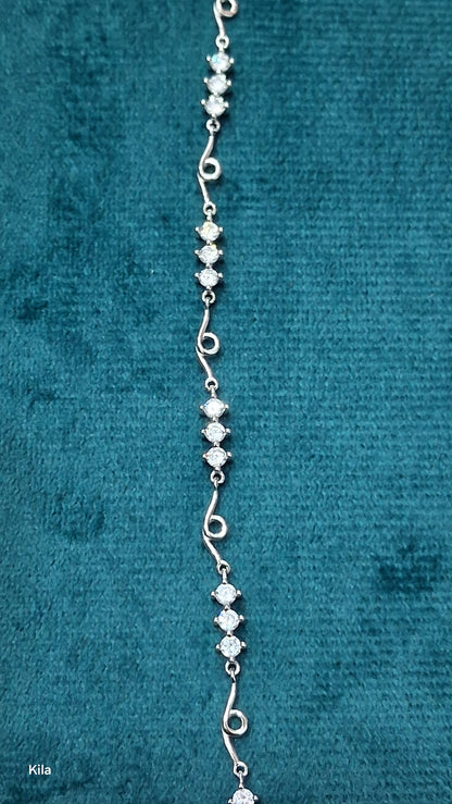 92.5 Silver Bracelet | Stylish Minimal Design | Elegant Jewellery