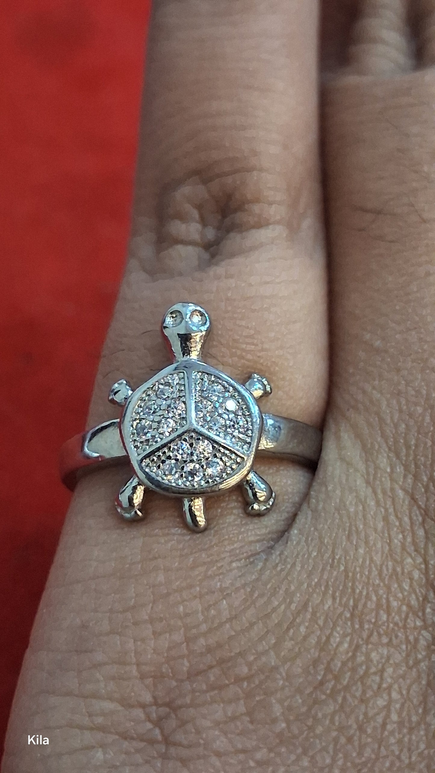 925 Silver Tortoise Ring | Stylish Unique Design