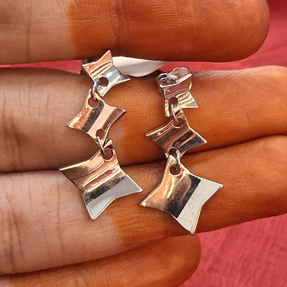 92.5 Silver Earrings | Stylish Classic Design | Elegant Jewellery