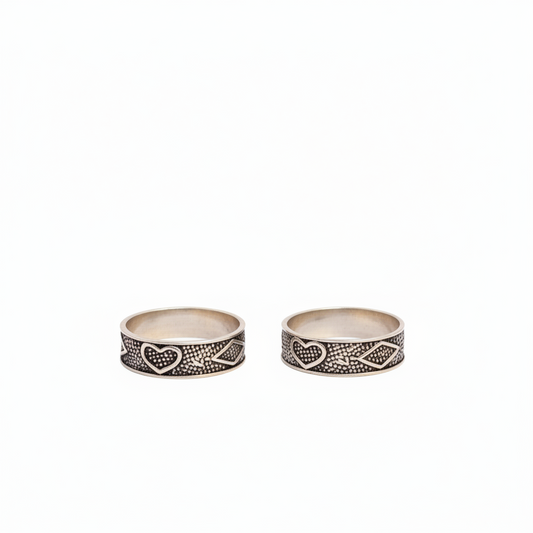 92.5 Silver Classic Toe Rings | Traditional Elegant Design | Jewellery