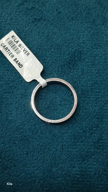 92.5 Silver Men’s Ring | Stylish Classic Finish | Elegant Jewellery