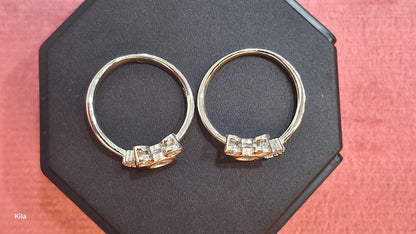 92.5 Silver Elegant Toe Rings | Classic Stylish Design | Jewellery